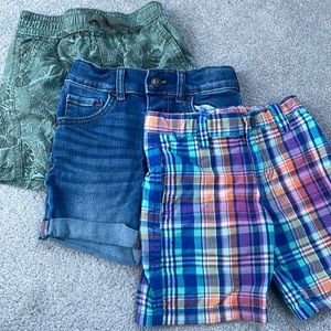 Boys 2T Shorts Lot of 3 Pairs
